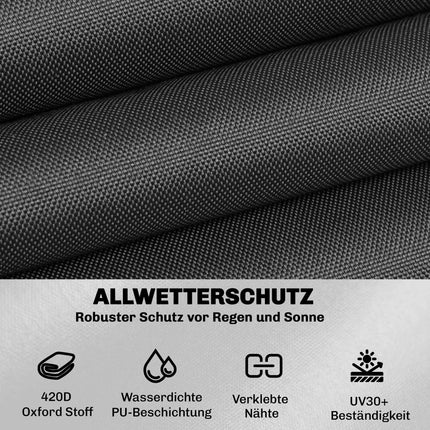 Waterproof Garden Furniture Cover, 420D Oxford, 125x125x74cm