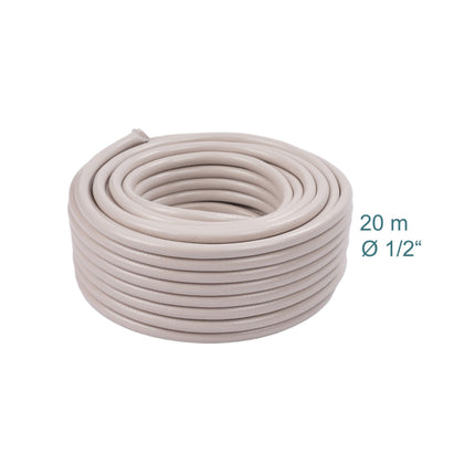 Orui atspari smėlio spalvos sodo žarna, atspari UV spinduliams, 1/2 colio