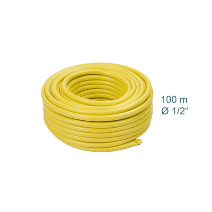 Geltona sodo žarna, atspari oro sąlygoms, UV spinduliams, 1/2 colio