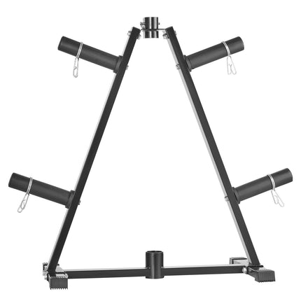 Weight Plate Rack Tree for 2-Inch Plates, 300 lb Capacity