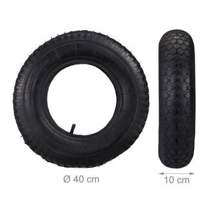 Karučio padangos 4.00-8" su kamera