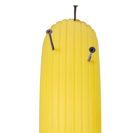 Wheel for wheelbarrow 3.50-6 in yellow/black