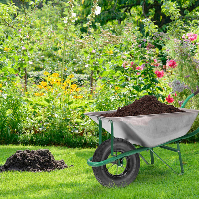 Karučio ratas 4.80 4.00-8 su ašimi