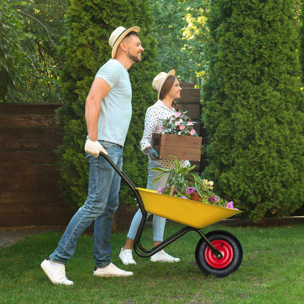 Wheels for wheelbarrow 4.80 4.00-8 with adapters