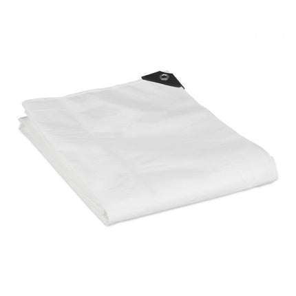 Baltas brezentas 120 g/m²