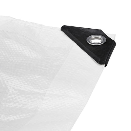 Baltas brezentas 120 g/m²