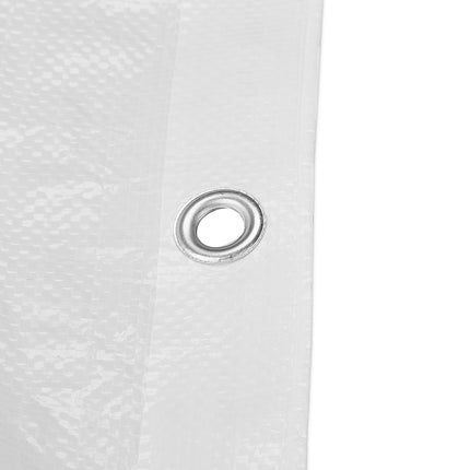 Baltas brezentas 140 g/m²