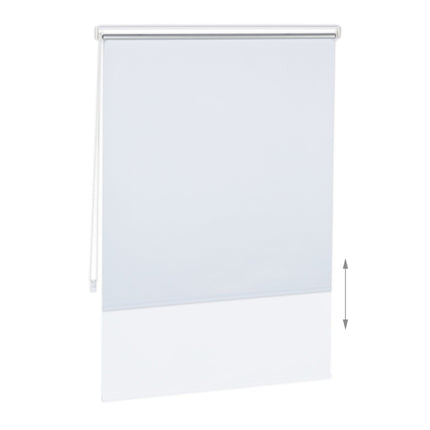 Baltos termo roleto žaliuzės, 160 cm ilgio