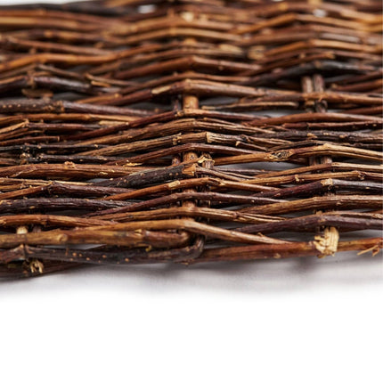 Wicker Garden Border – Willow Flower Bed Edging