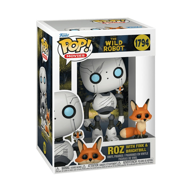 Laukinis robotas Funko Pop! Vinilo figūrėlė - Roz su Brightbill ir Fink