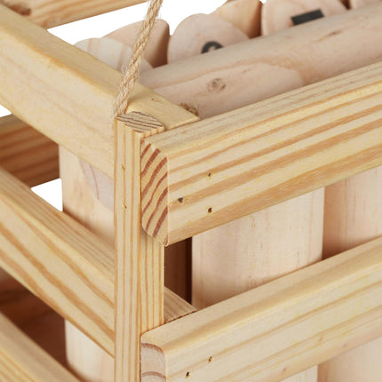 Medinis Kubb žaidimų rinkinys