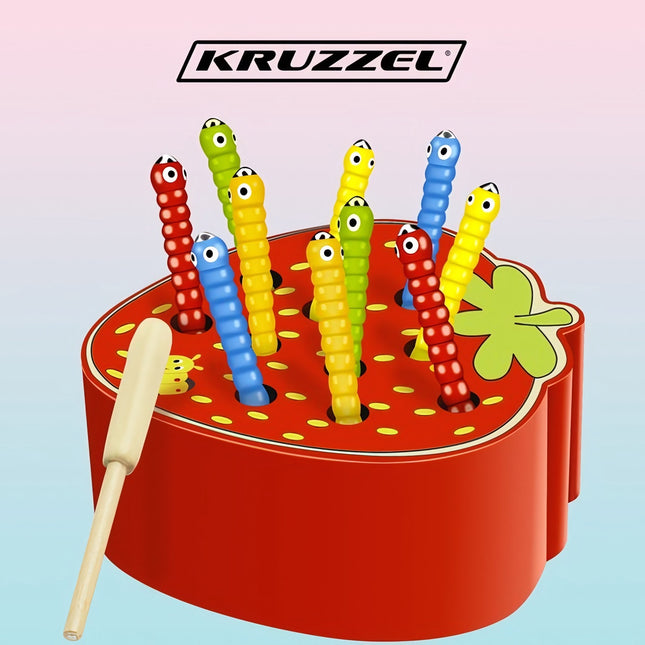Wooden game strawberry 22411
