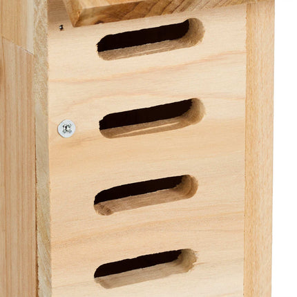 Wooden ladybug house
