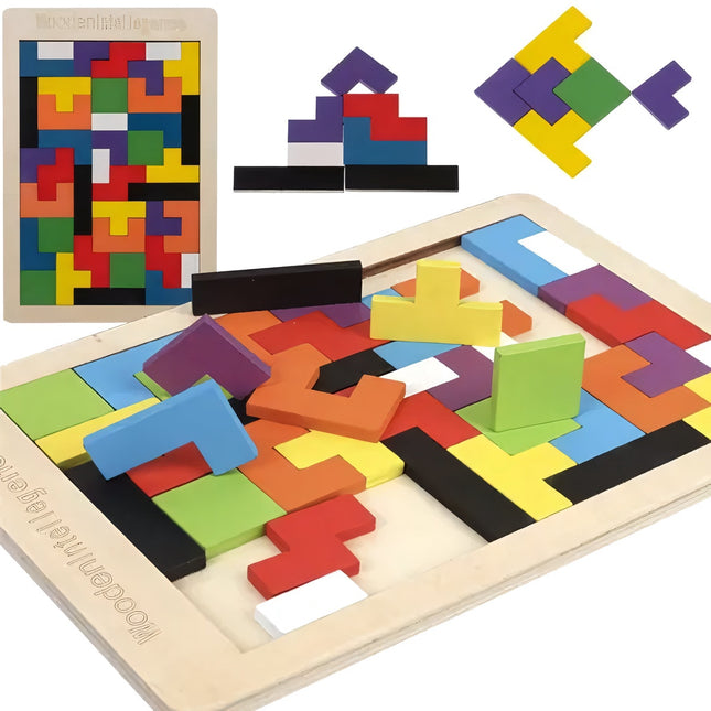 Medinis dėlionės/tetris Kruzzel 22667