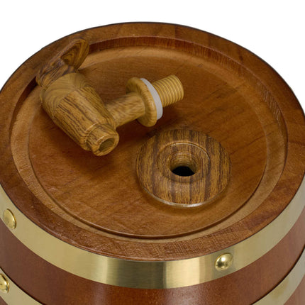 Medinė viskio statinė 1,25 l