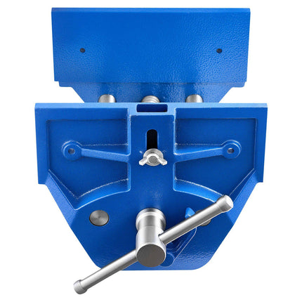 Woodworking Bench Vise, 9 In Jaw, Quick Release, Cast Iron