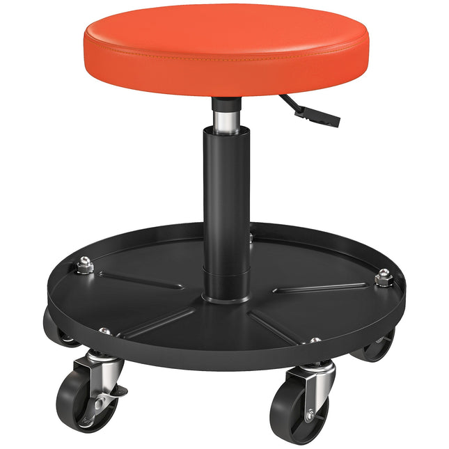 Rolling Workshop Stool, Adjustable Height, 135 kg Capacity