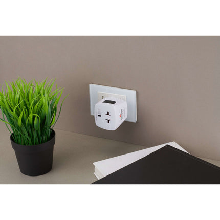 World travel adapter MUV Micro Ungrounded