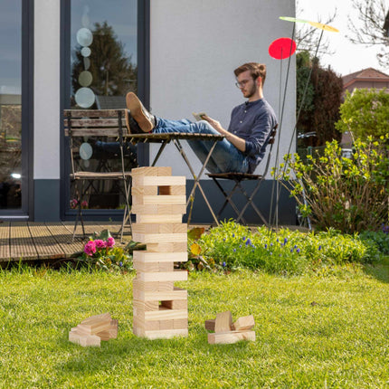 XL Wobble Tower medinis
