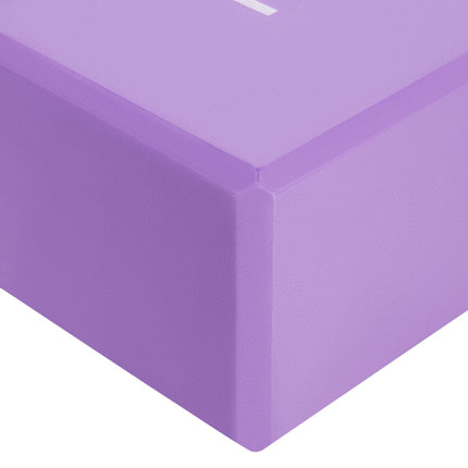 Jogos blokelis, violetinis, lengvas putplastis, neslystantis