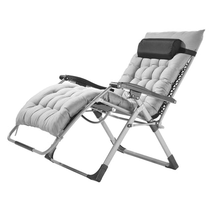 Zero Gravity Chair 33-Inch, 500 Lb, Adjustable, Gray