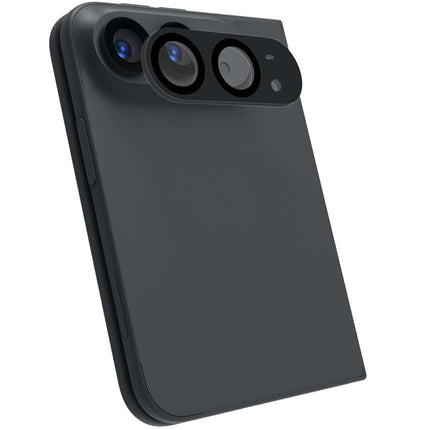„iPhone Ultra“ kameros objektyvo apsauga, tamsiai sidabrinis stiklas