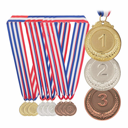 12 medalių rinkinys vaikams