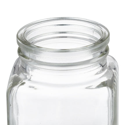 set of 14 spice jars with bamboo lids