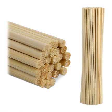 set of 200 bamboo sticks 30 cm