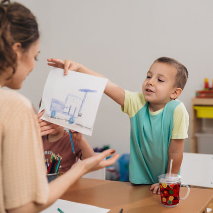 2 vaikiškų stiklinių su vaisių motyvais rinkinys