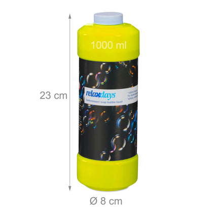3 muilo burbulų papildymo buteliukų rinkinys, 1 l